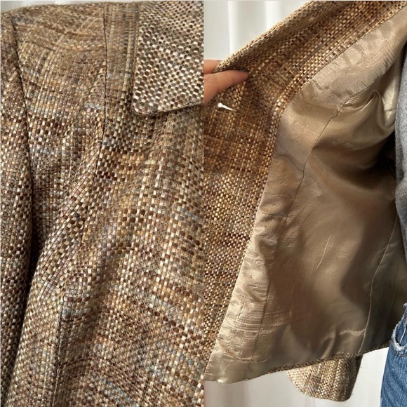 Vintage 1990s Talbots Blazer Made of Italian Fabric size Petite 8. - Picture 8 of 8